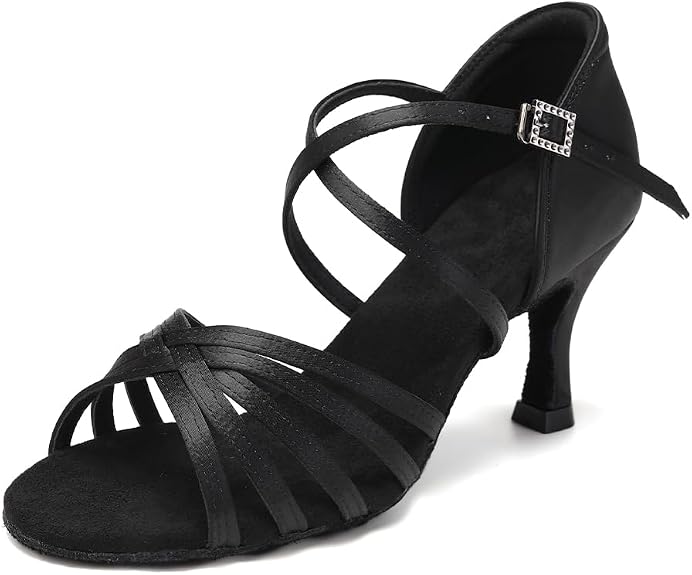 Women's Professional Latin Ballroom Salsa Dance Shoes