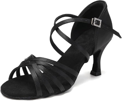 Women's Professional Latin Ballroom Salsa Dance Shoes