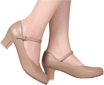 2" Ankle Strap Character Shoes for Women