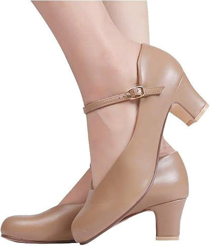 2" Ankle Strap Character Shoes for Women