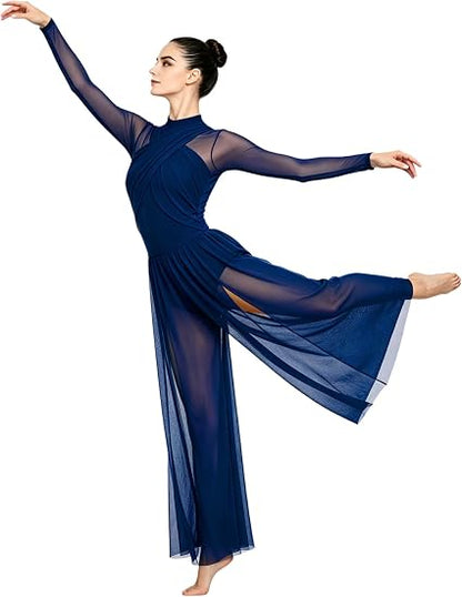 Women's Lyrical Dance Costume Contemporary Dancewear