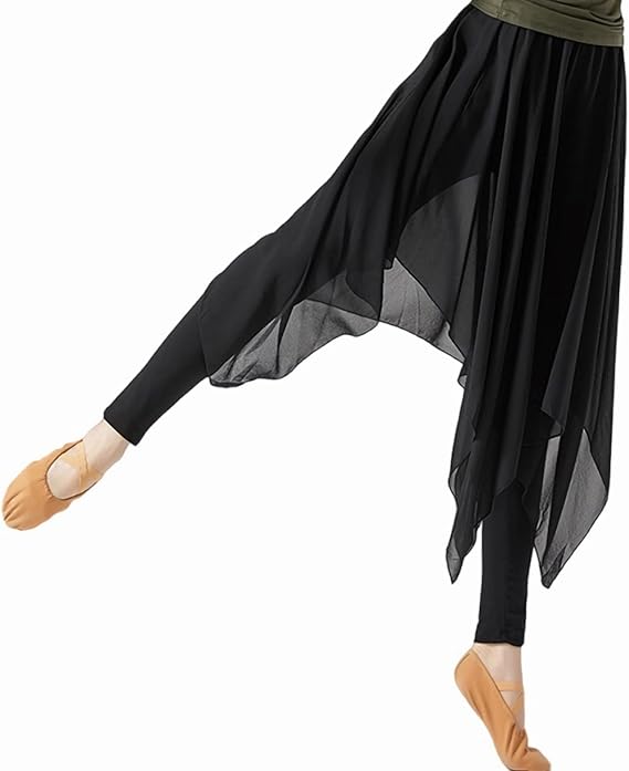 Women's Latin Dance Pants Modern Dance Pants Chiffon Training Clothes