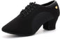 Women's Latin Dance Shoes Lace-up Ballroom Modern Salsa Rhythm Teaching Practice Professional Performance Dance Shoes