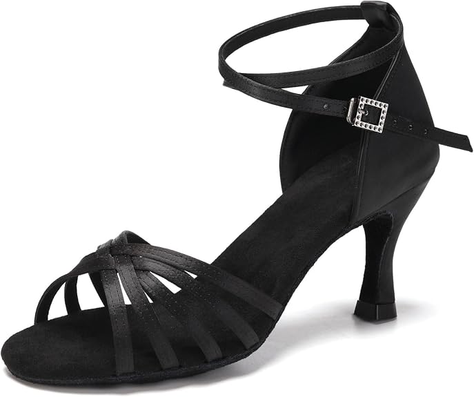 Women's Ballroom Latin Salsa Dance Shoes, Model EM213