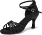 Women's Ballroom Latin Salsa Dance Shoes, Model EM213
