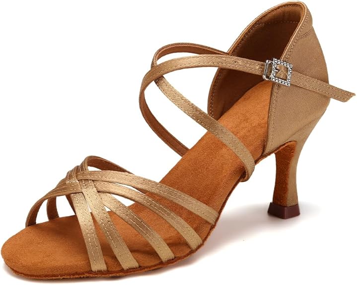 Women's Professional Latin Ballroom Salsa Dance Shoes