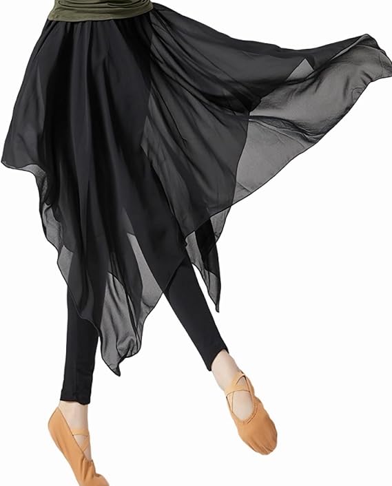 Women's Latin Dance Pants Modern Dance Pants Chiffon Training Clothes