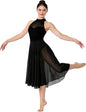 Lyrical Dance Costume for Women Contemporary Dance Dress Flowy Lyrical Style Costume