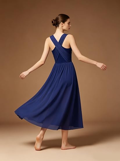 Lyrical Dance Dress for Women,Dancing Costume