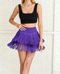 Fringe Dance Skirts for Women Teens Ballroom Latin Salsa Skirt