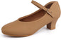 Women's Character Shoe Ankle Strap 1.5'' Latin Dance Shoes