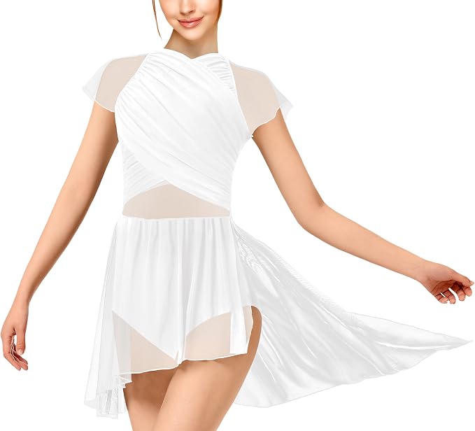 Women Lyrical Dance Costume Dress Contemporary Costume