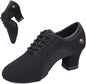 Women's Ballroom Dance Shoes 1.5 in/2 in Lace-Up Women's Latin Dance Shoes Suitable for Salsa Ballroom Modern Rhythm Jazz Banquets Teaching Practice Professional Performance