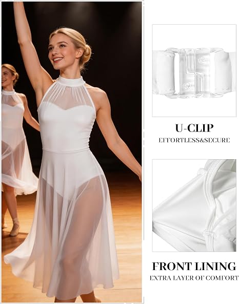 Lyrical Dance Costume for Women Contemporary Dance Dress Flowy Lyrical Style Costume