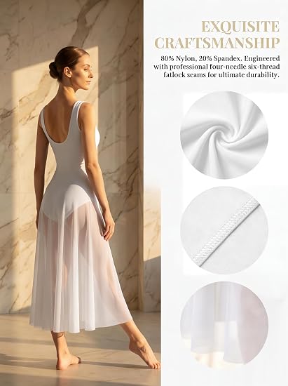 Women Lyrical Contemporary Costumes Dance Dress