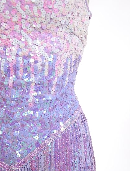 Women Sequins Glitters Fringe Tassel Bodysuit for Latin Dance Shiny Music Festivals Rave Outfit Concert Costume