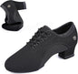 Women's Ballroom Dance Shoes 1.5 in/2 in Lace-Up Women's Latin Dance Shoes Suitable for Salsa Ballroom Modern Rhythm Jazz Banquets Teaching Practice Professional Performance