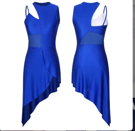 BLUE DANCE DRESS